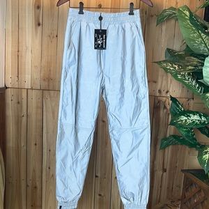 True Religion reflective joggers NWT